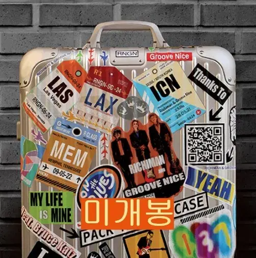 리치맨과그루브나이스 - Pack My Suitcase (미개봉, CD)